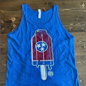 Project 615 Bella Canvas Deep Blue Tank